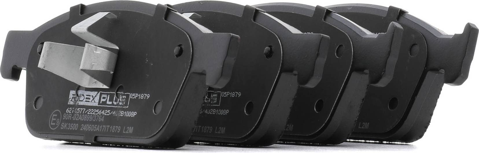 Ridex Plus Brake Pad Set Front Axle