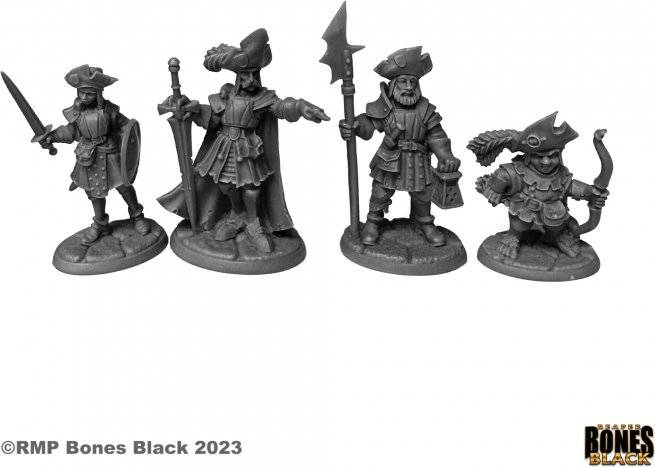 Barrowgate Town Watch Plastic Miniatures