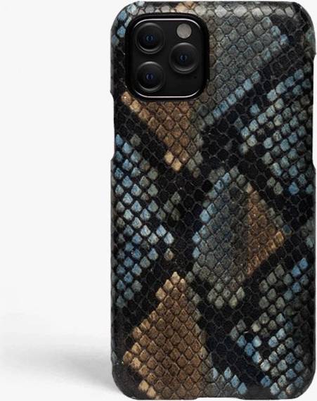 The Case Factory iPhone 11 Pro Skal Python Multicolor Sunset Blue