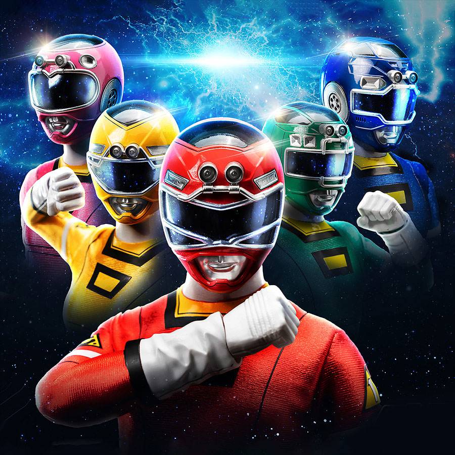 Power Rangers Turbo Figzero 30 cm