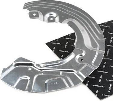 Ridex Brake Disc Back Plate Front Axle Right