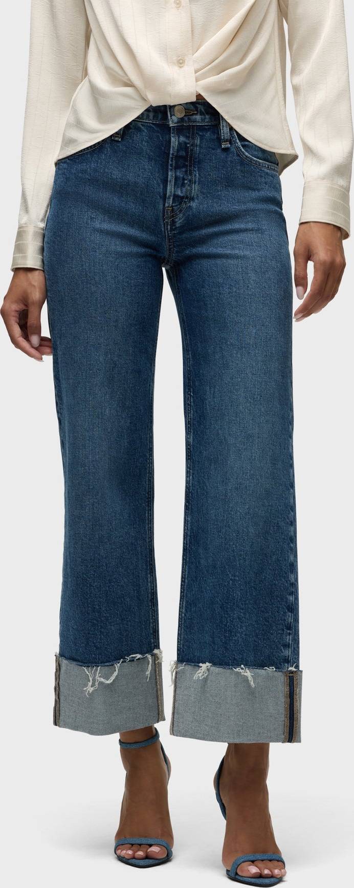 Rosie High-Rise Wide Leg - Cuff