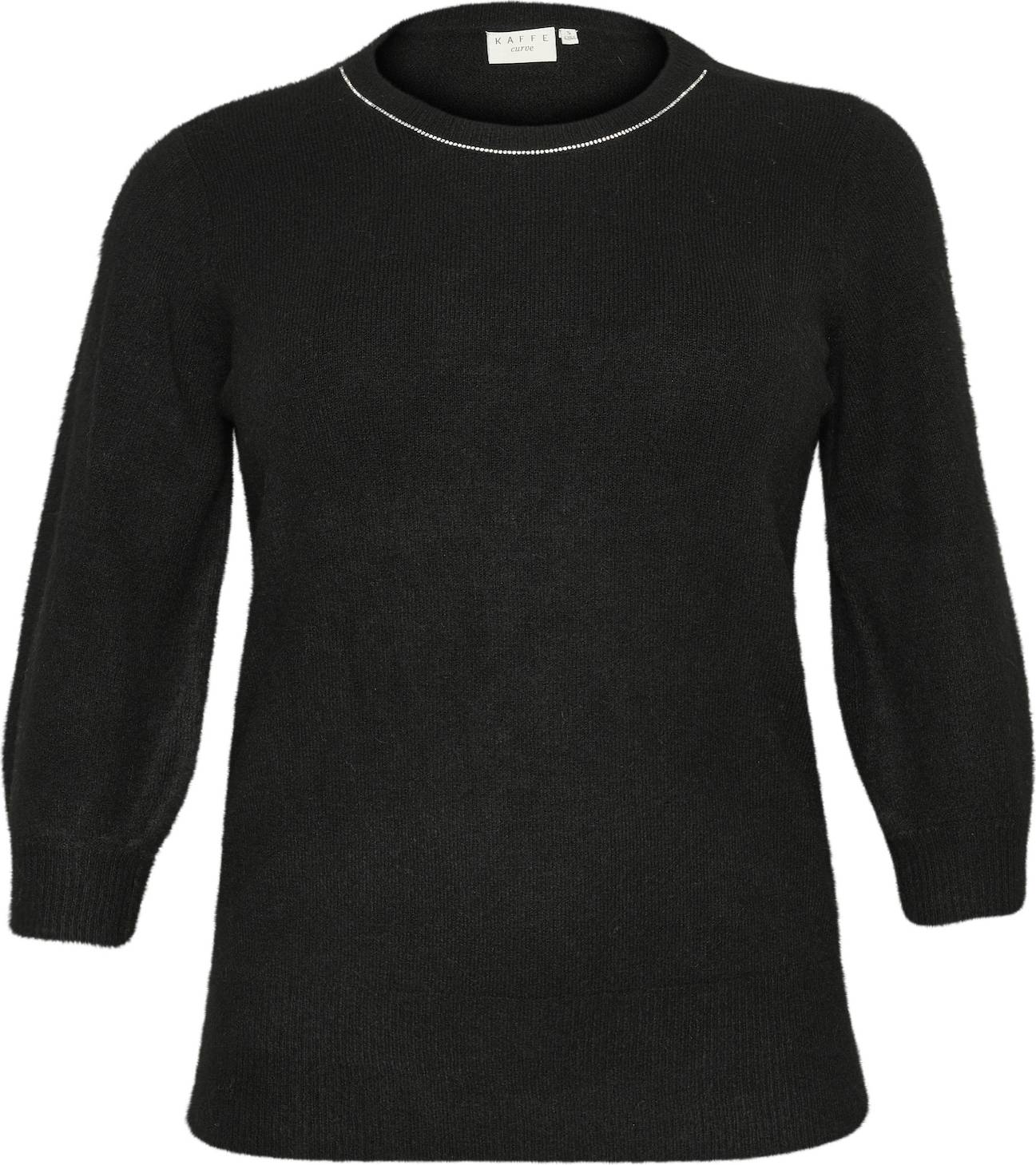 Kaffe Curve Pullover - Sort
