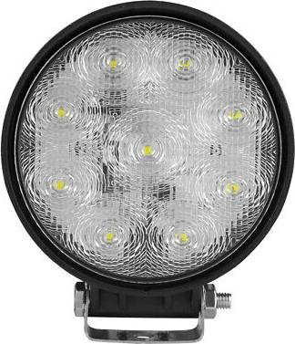 LED Work Light Round Zilver