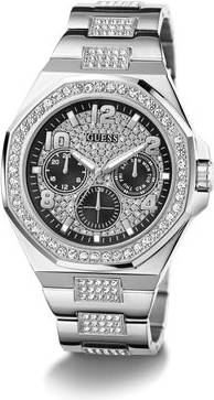 Guess Multi-Function Crystal Watch Silver T/U