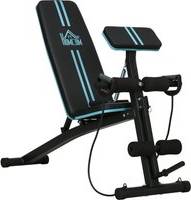 Weight bench Homcom Foldable Dumbbell Bench 7 Incline