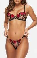 Ann Summers Caged Rose String - Multi