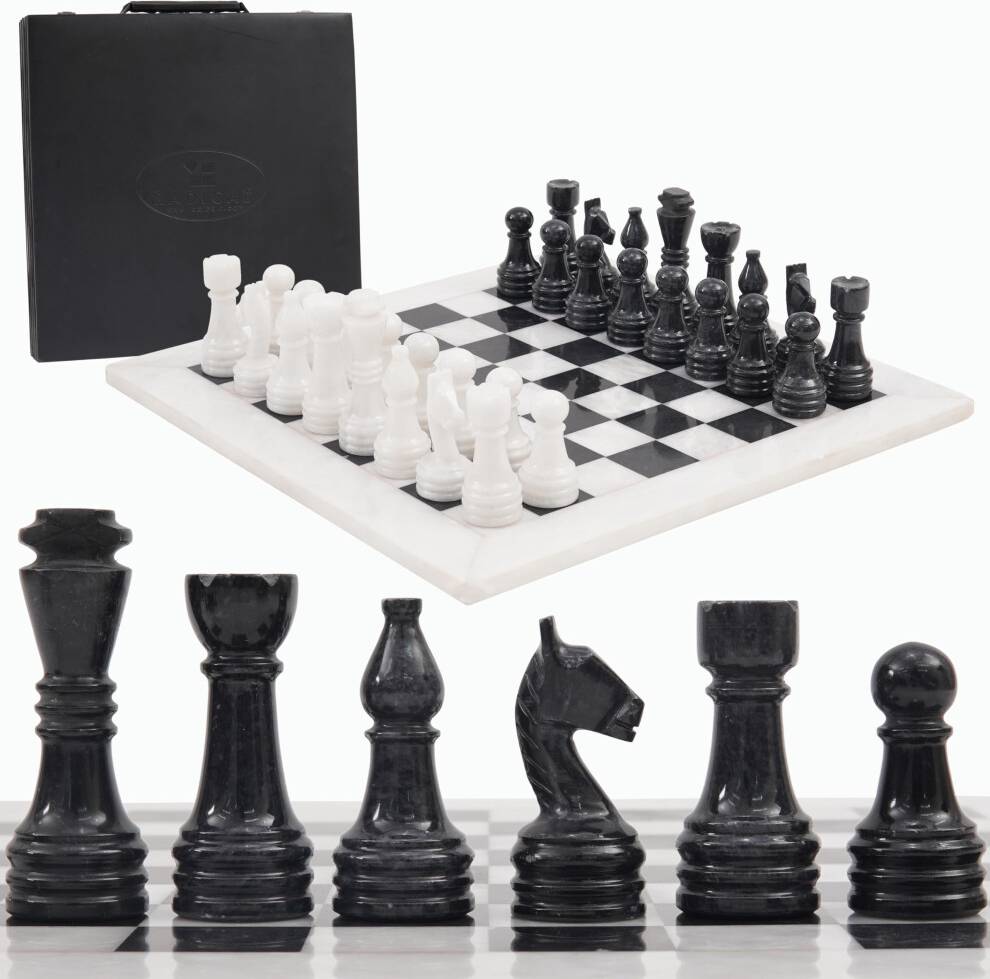 Radical Radicaln Marble Chess Set 15 Inches