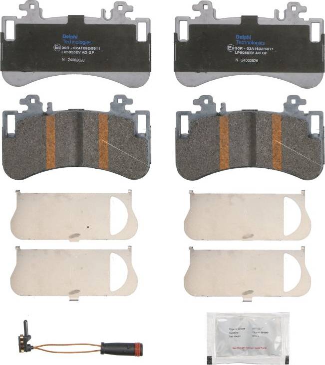 Delphi Disc Brake Pad Set LP5055EV