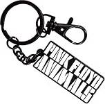 Keychain Animals Mono Text Logo