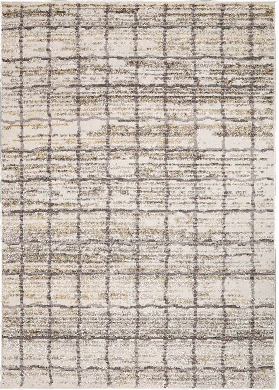 Cadiz Homemaker Cadiz Check Rug 120 x 170 cm Natural