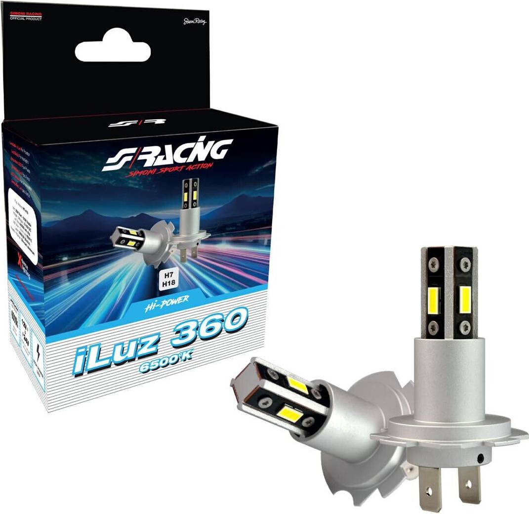 Simoni Racing Set 2 Light Bulbs ILUZ360 6500K