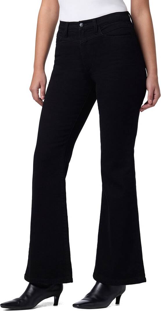 Joe's Joe's Rinse High-Rise Flare Jean - Body Rinse Black