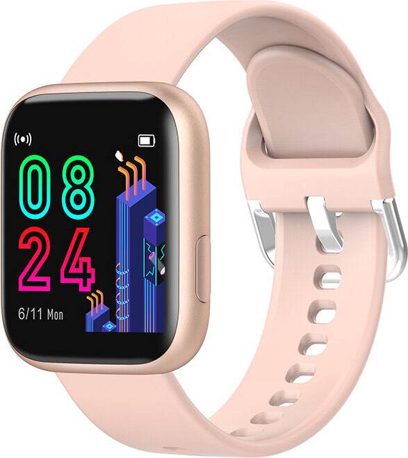 Greenzech O2 Monitor Weather Push Smart Watch 1.4inch