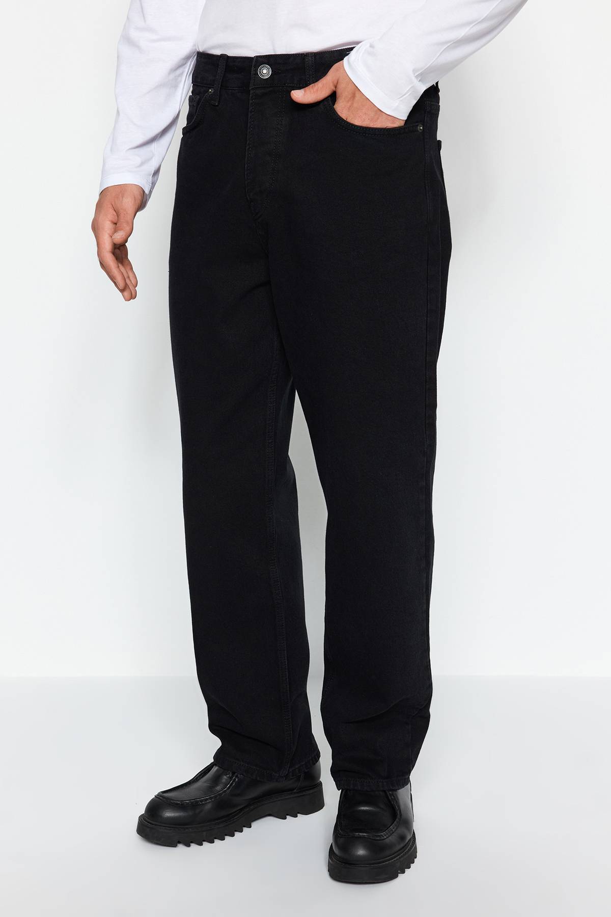 Jeans - Sort