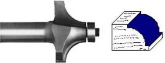 Whiteside Router Bit 2100C Ball Bearing