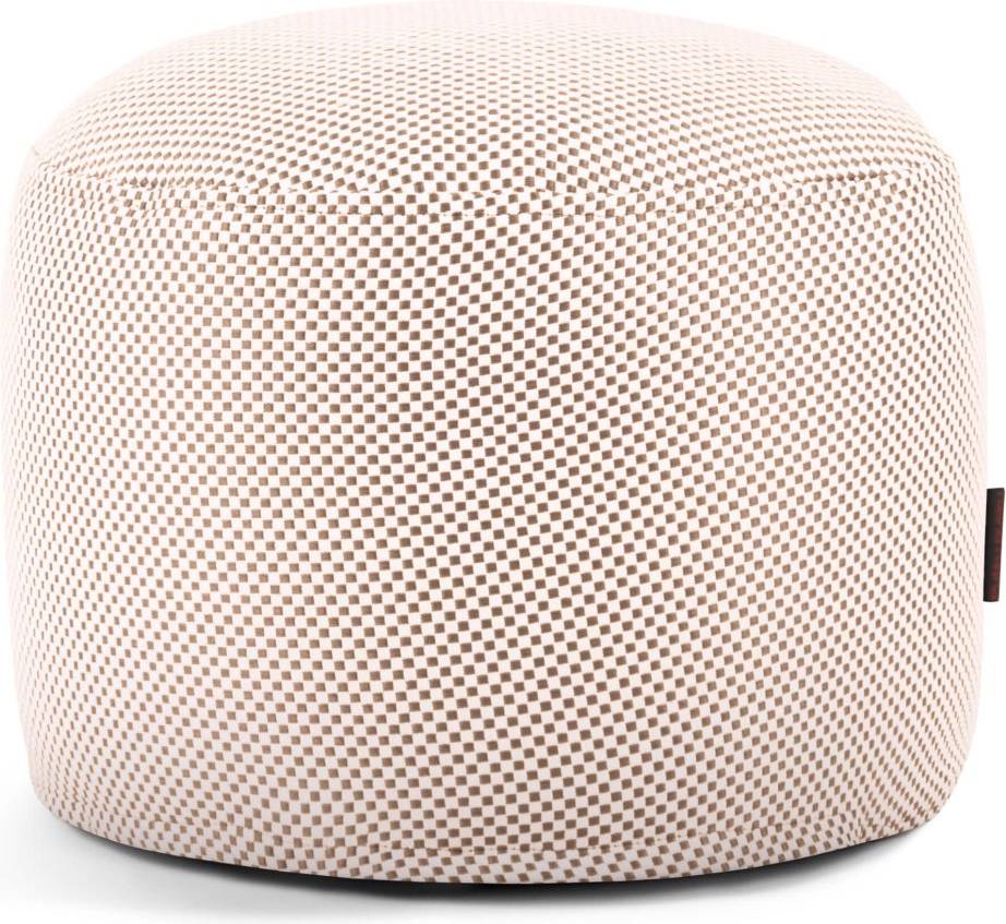 Slowdown Mini Capri Rund Utemöbler Beige Sittpuff