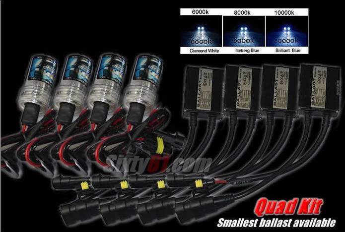 Yamaha R6S HiD Xenon Headlight Conversion Kit 6000K