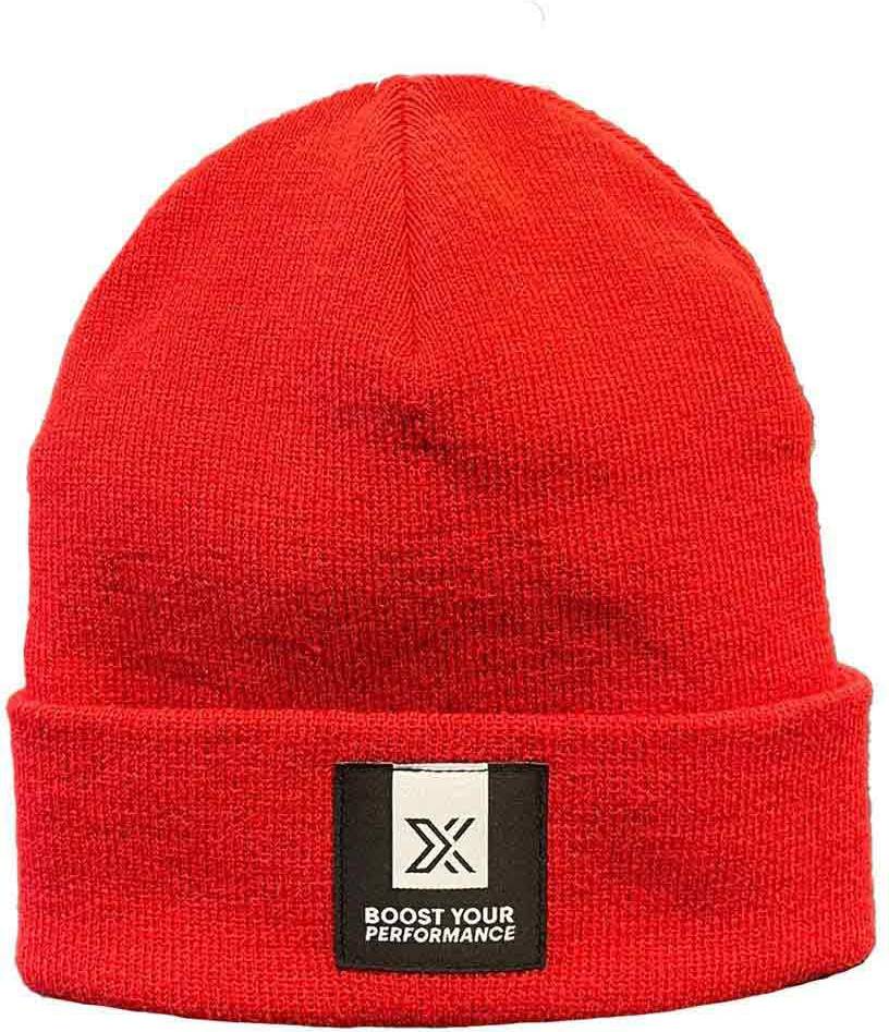 Patch Beanie - Rood