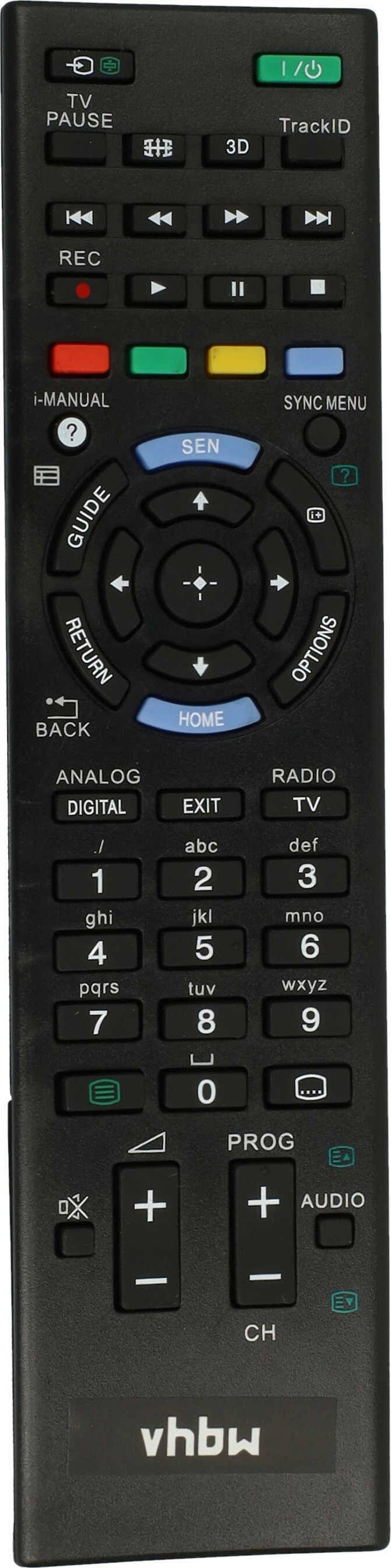 VHBW Télécommande Compatible Sony KDL-32HX751