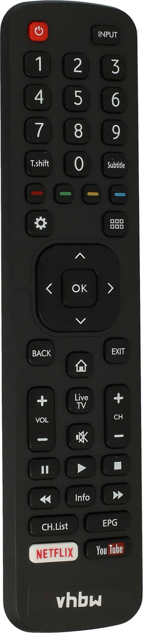 VHBW Télécommande Compatible Hisense 32K3110W