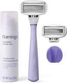 Flamingo Razor Shave Set Lilac