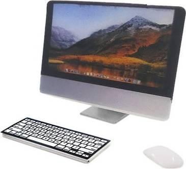 Utoimkio Mini Computer Set 1/12 Scale 3 Pcs