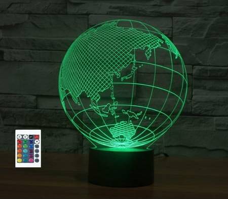 3D Asia Map Remote Control