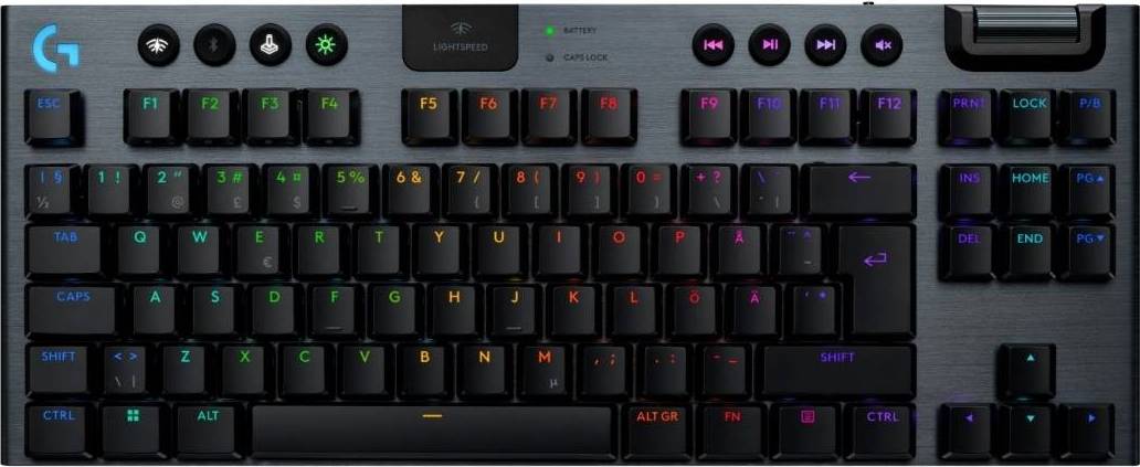 Logitech tastatur trådløs Logitech G915 X Lightspeed - Linear TKL