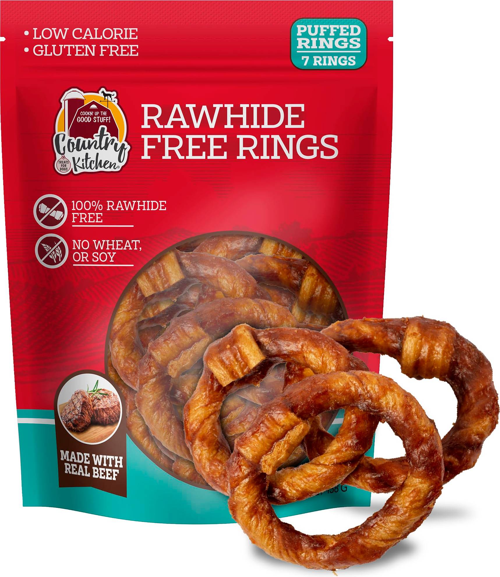 Rawhide Free Rings 7 Count