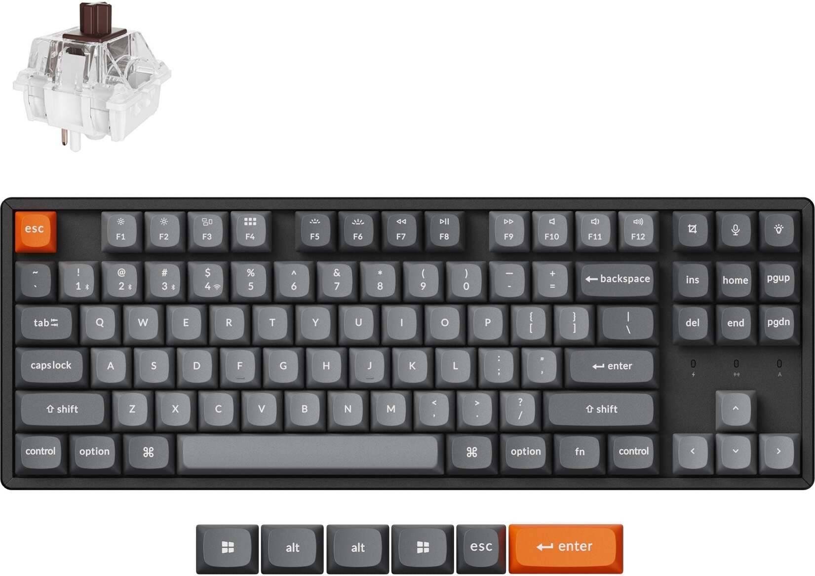 Keychron keyboard Keychron K8 Max RGB Wireless Keyboard
