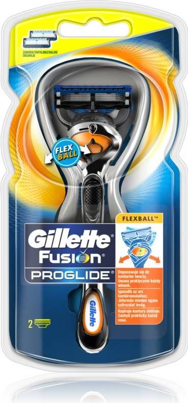Gillette fusion rakblad Gillette Fusion ProGlide Razor + Replacement Heads 2-pack