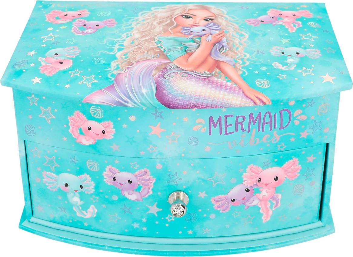 Depesche TOPModel Mermaid Small Jewellery Box - Turquoise