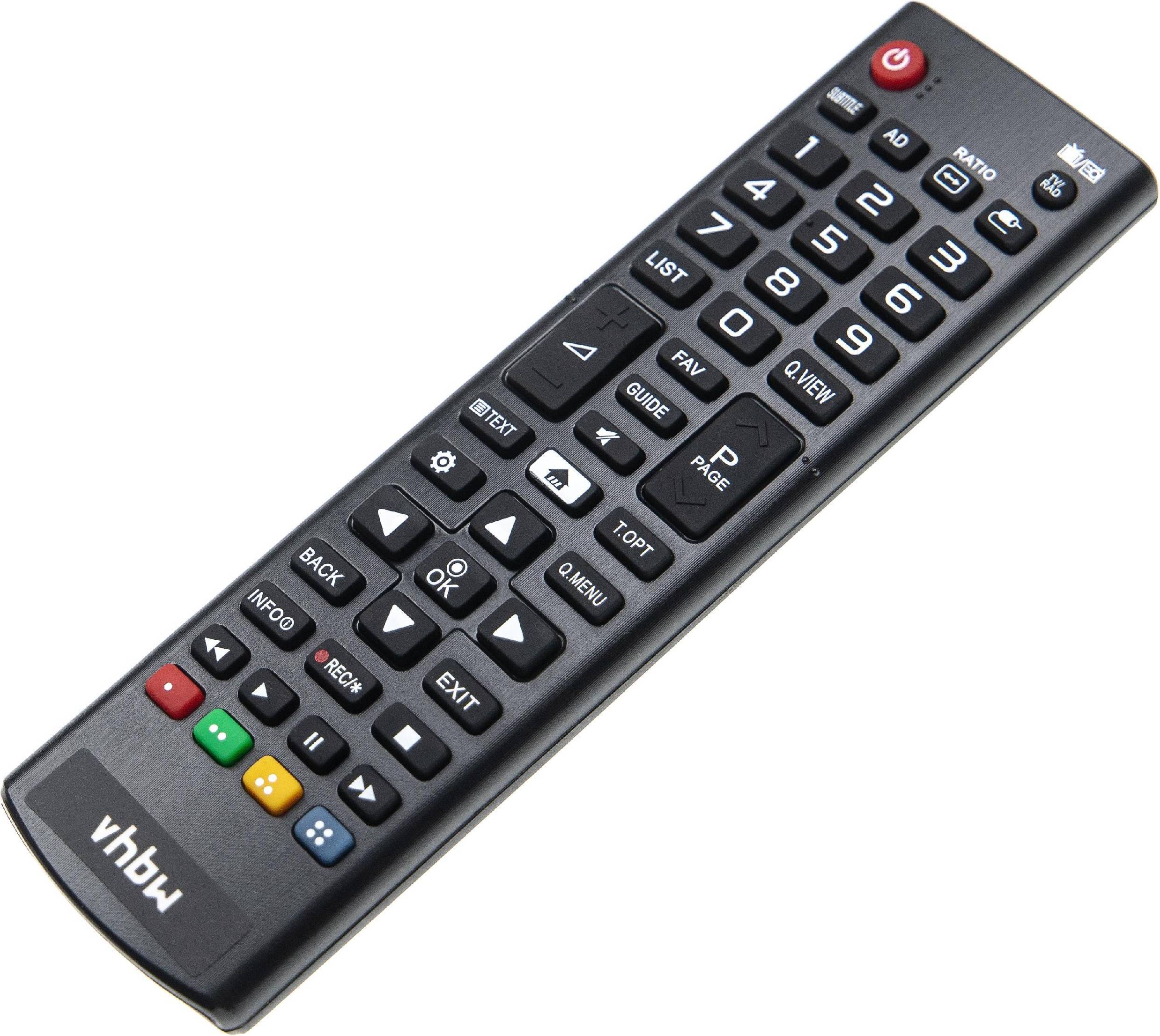 VHBW Télécommande Multifonction Compatible LG 49LH540VT