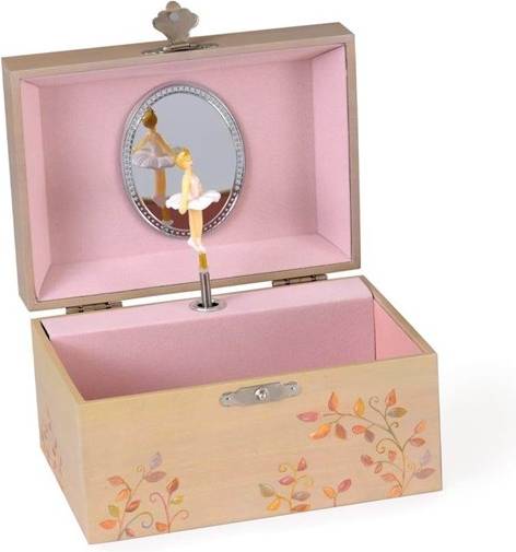 Musical Jewelry Box Mouse - Rosa