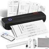 Thermal printer VEVOR Portable Bluetooth Inkless Mobile Printer A4
