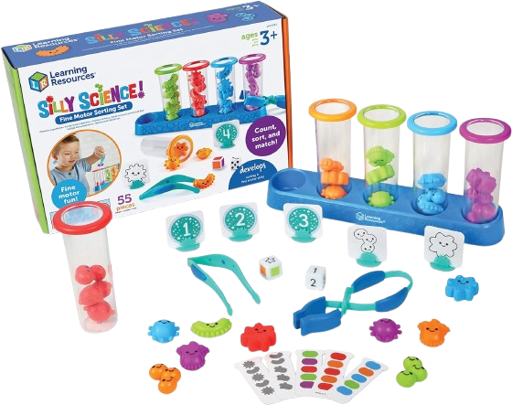 Learning Resources Silly Science Fine Motor Sorting Set