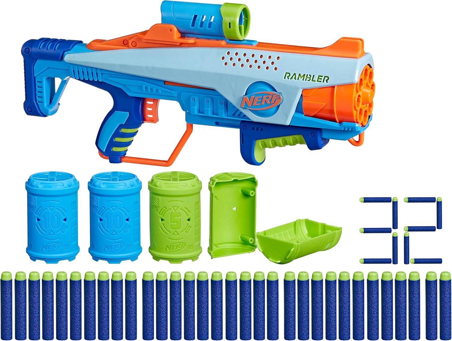 The rookie Nerf Elite Junior Rookie Pack