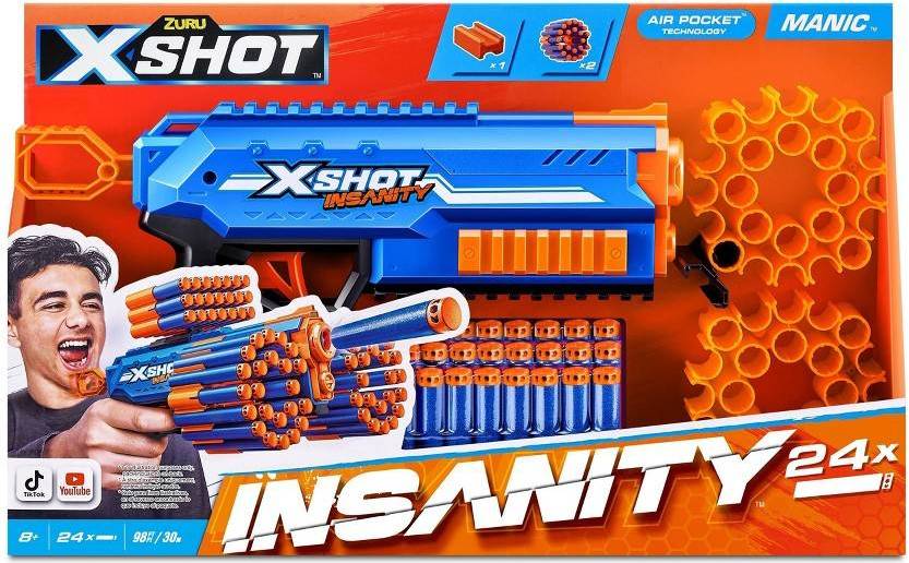 Nerf x shot George X-Shot Insanity Manic Blaster