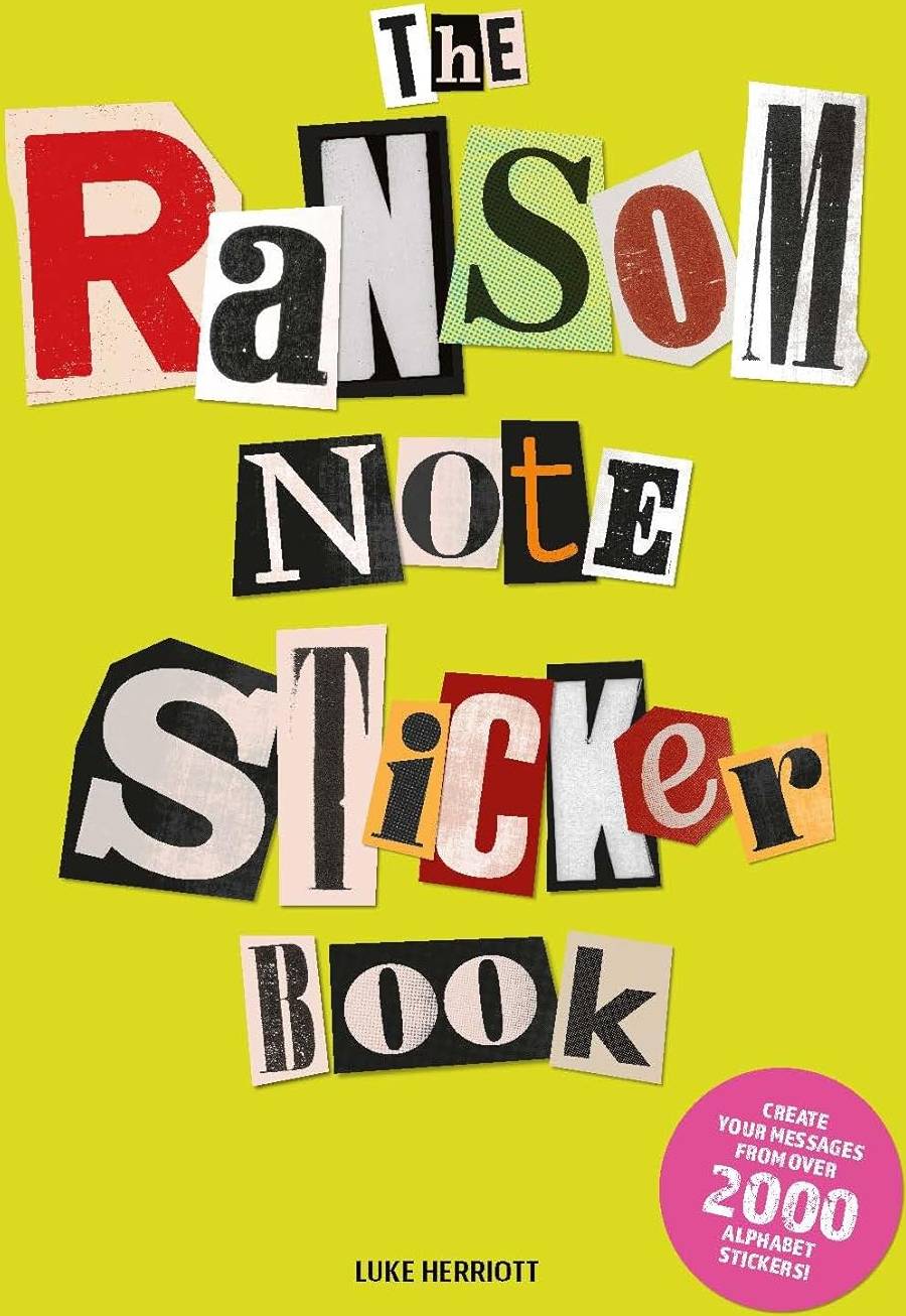 The Ransom Note Sticker Book (Paperback, 2024)