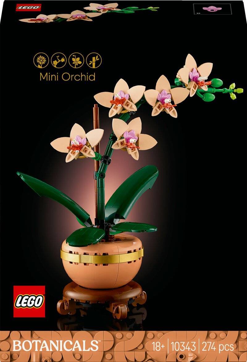 Lego botanical LEGO Botanical Collection Miniorkidé 10343