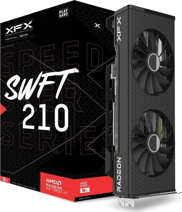 Rx 7800 xt XFX Speedster SWFT 210 Radeon RX 7800 XT Core HDMI 3xDP 16GB