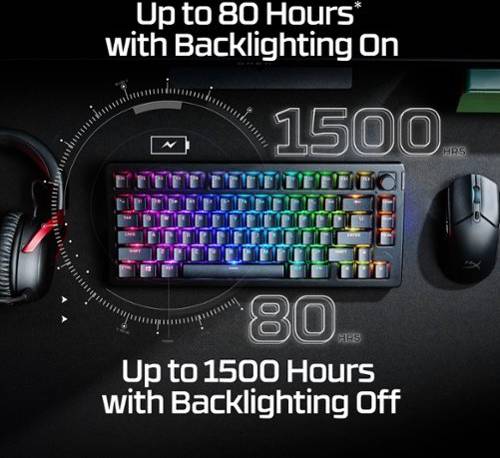 Hyperx alloy HyperX Alloy Rise 75 Wireless Gaming Keyboard