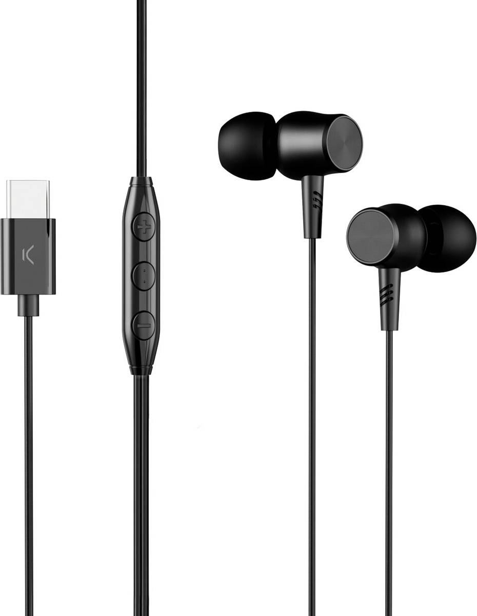 Ksix Sorte In-Ear Hovedtelefoner