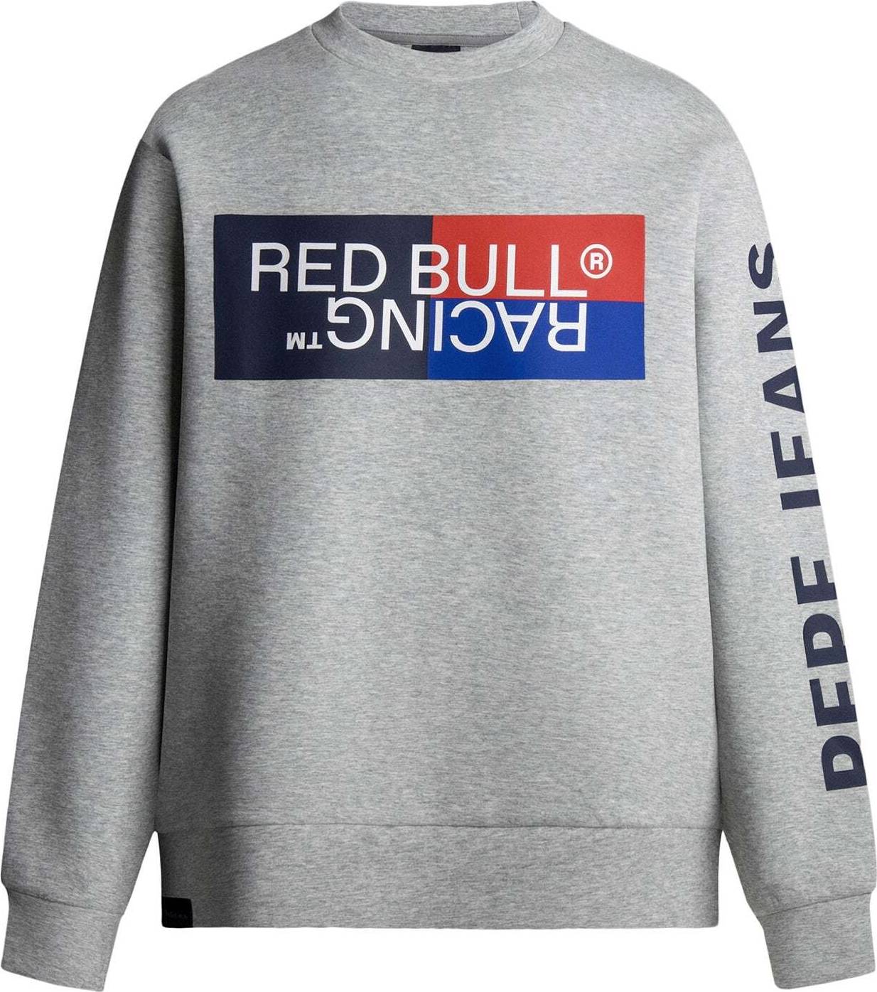 Red Bull Racing Colour Block Graphic Crew Sweatshirt -