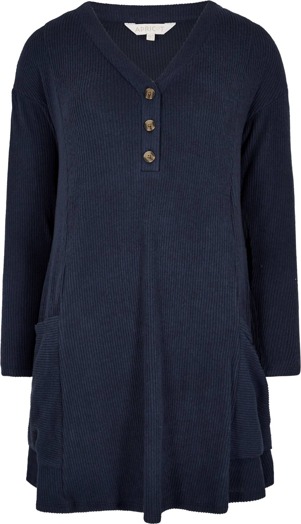 Soft Touch Rib Knit Mini Dress