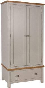 Home Source Ramsgate 2 Door 1 Drawer Wardrobe