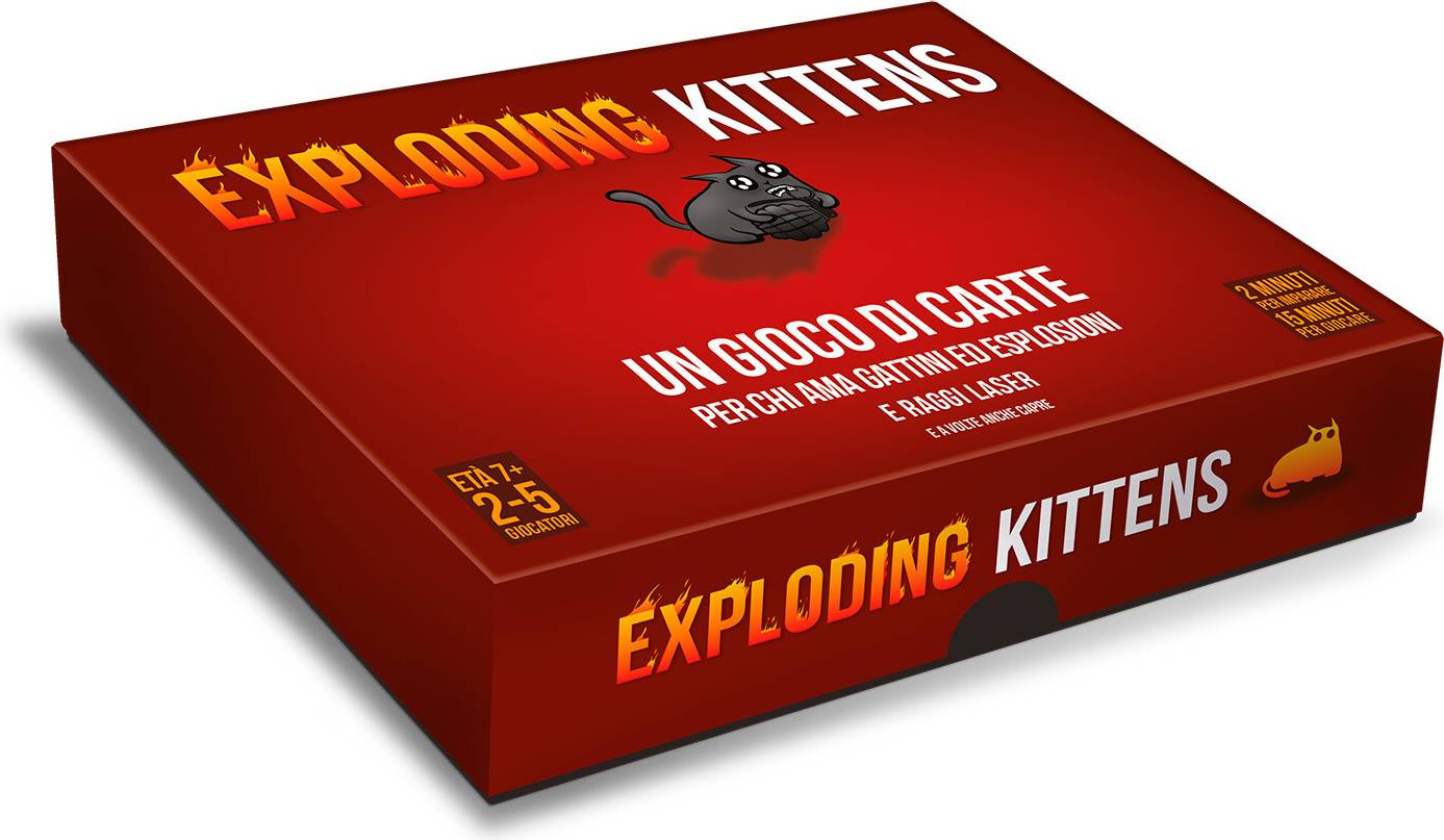 Asmodee Exploding Kittens Gioco di Carte