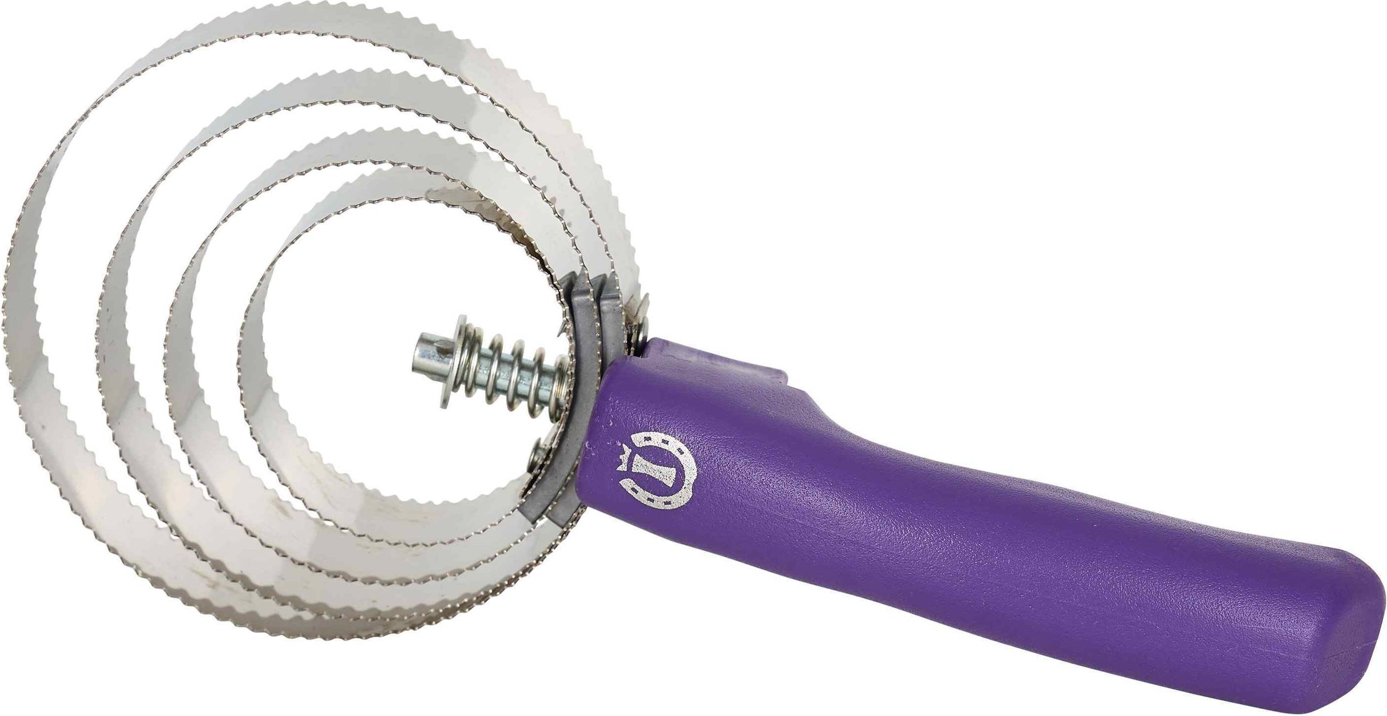 Imperial Riding Metal Curry Comb - Violet