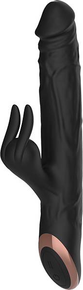 Thrusting rabbit vibrator Sexleksaker Sustainable Pleasure Realistic Thrusting Rabbit Vibrator